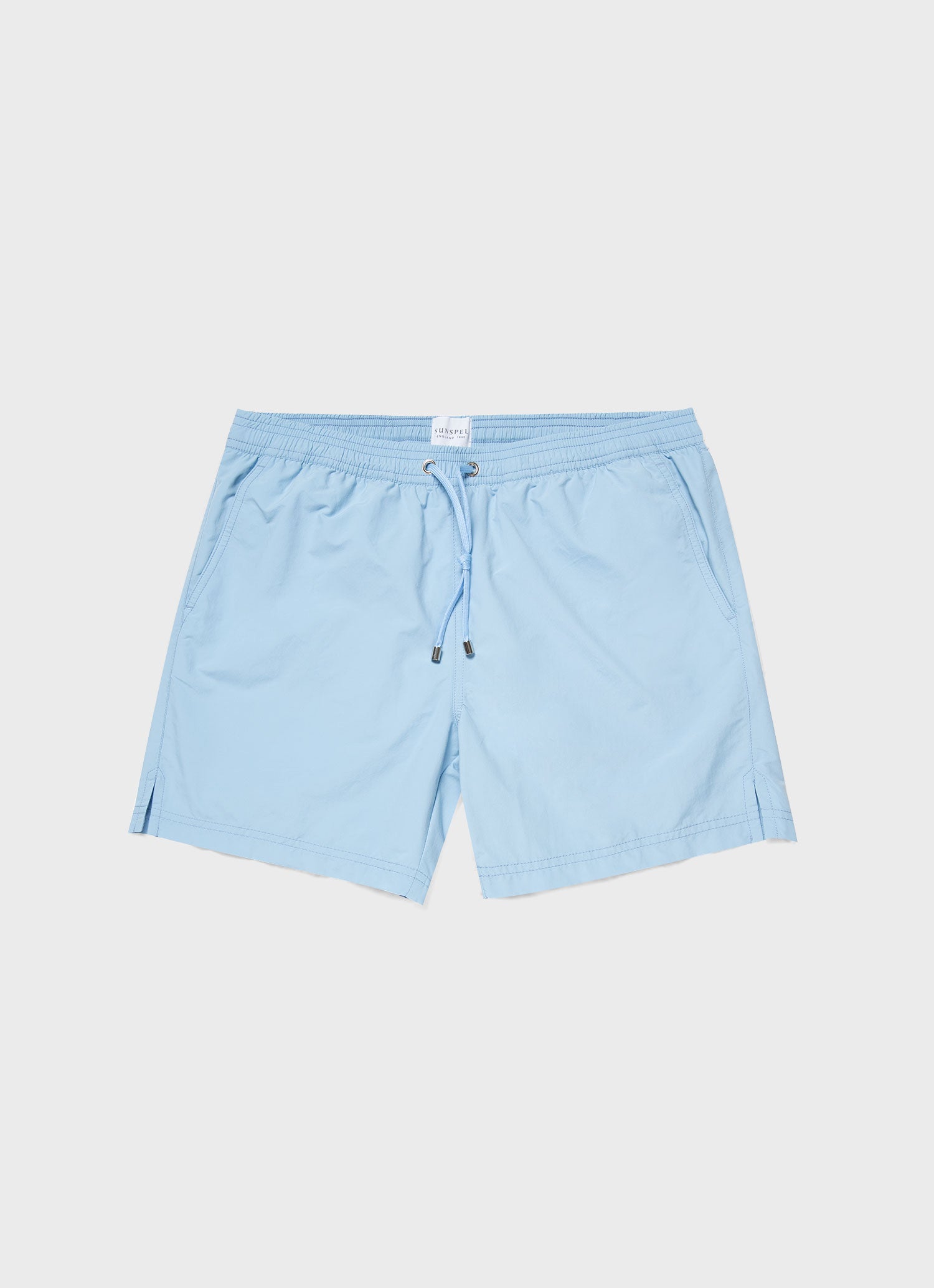 Baby blue swim shorts on sale