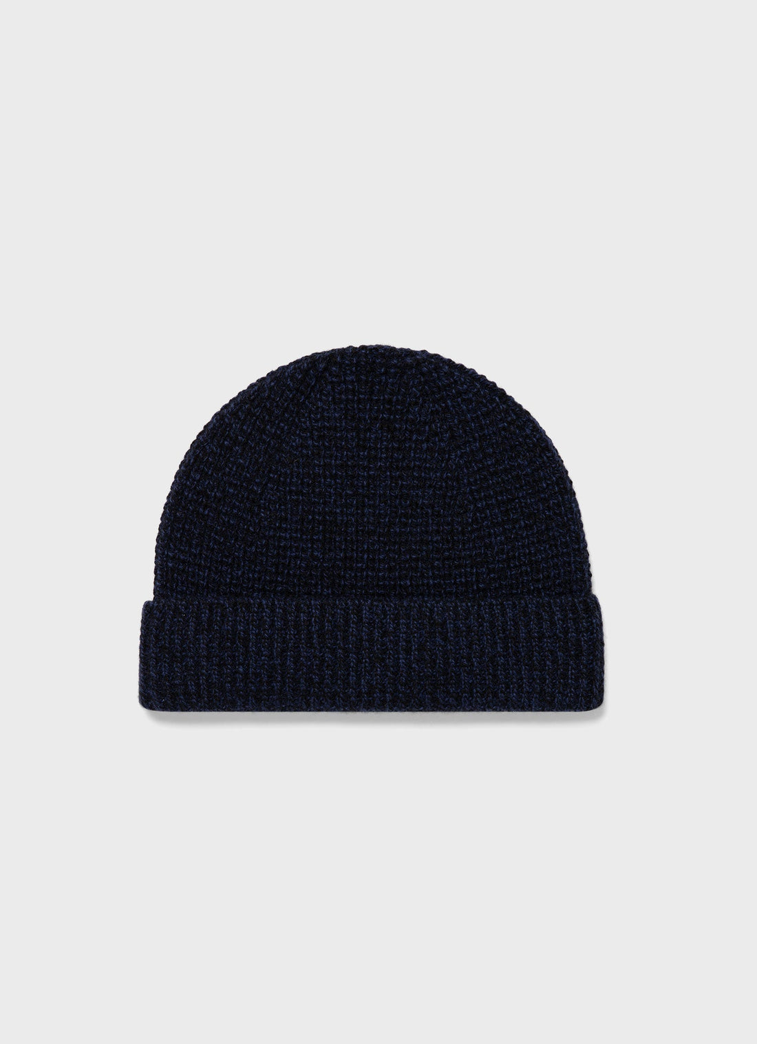 Textured Waffle Hat in Navy
