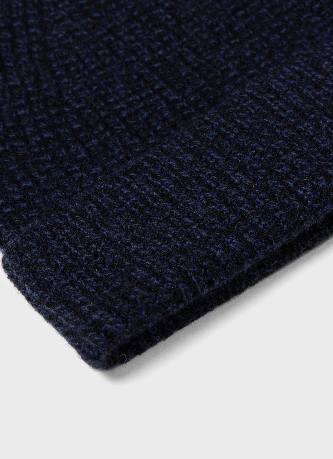 Textured Waffle Hat in Navy