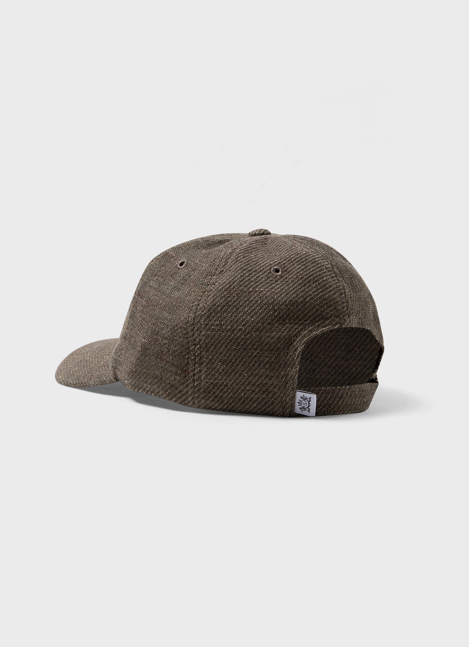 Cotton Linen Twill  Cap in Khaki