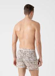 Men's Classic Boxer Shorts in Liberty Fabric in London's Calling