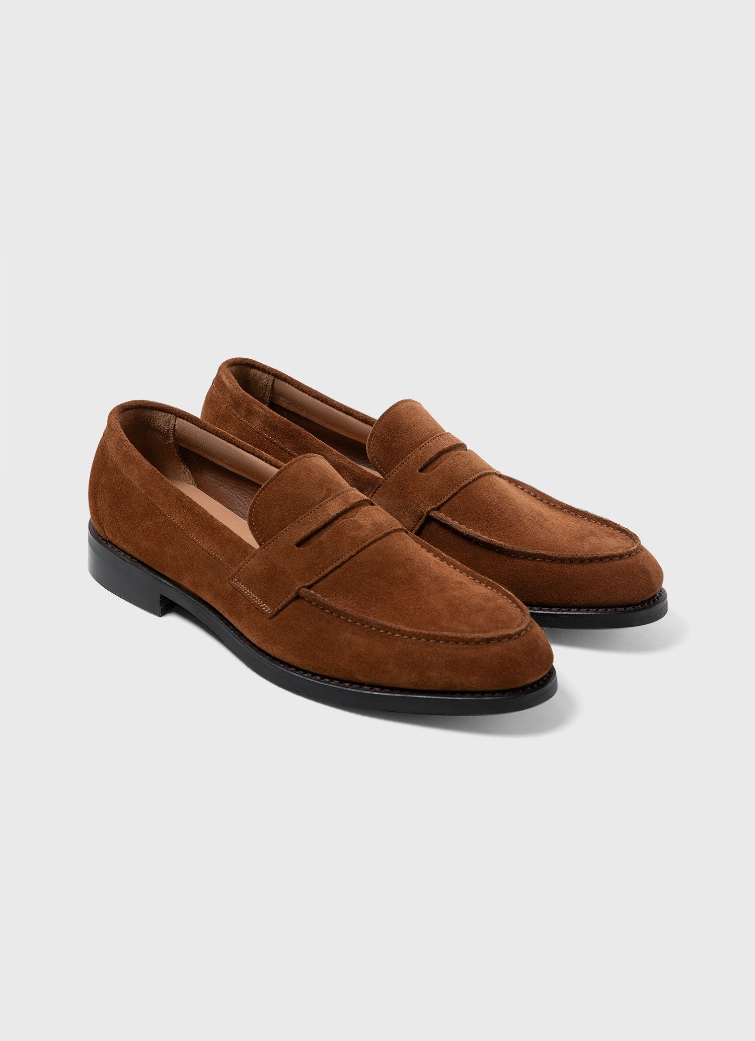 Men's Sunspel x Cheaney Loafer in Light Brown