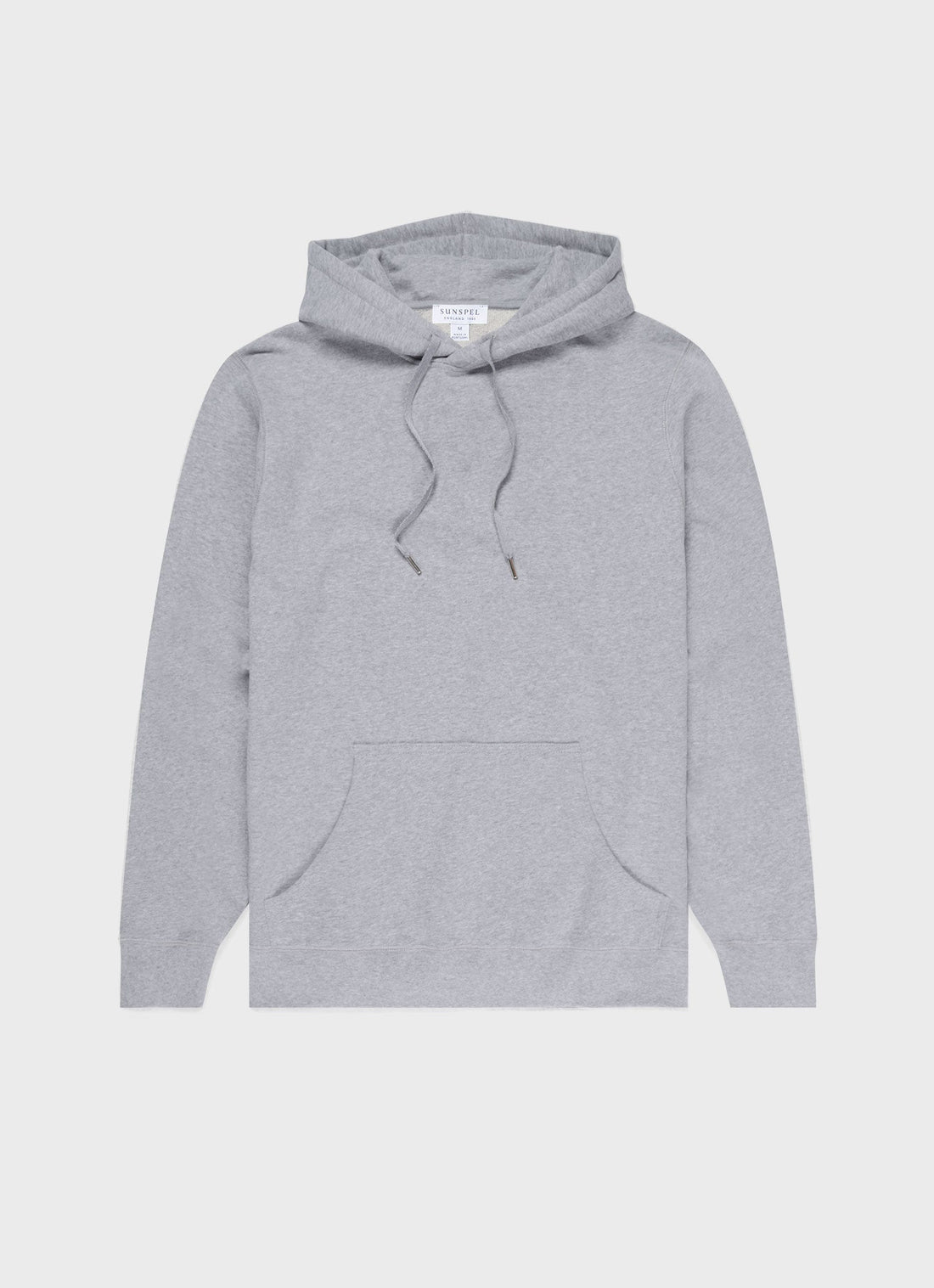 Men's Loopback Hoody in Grey Melange