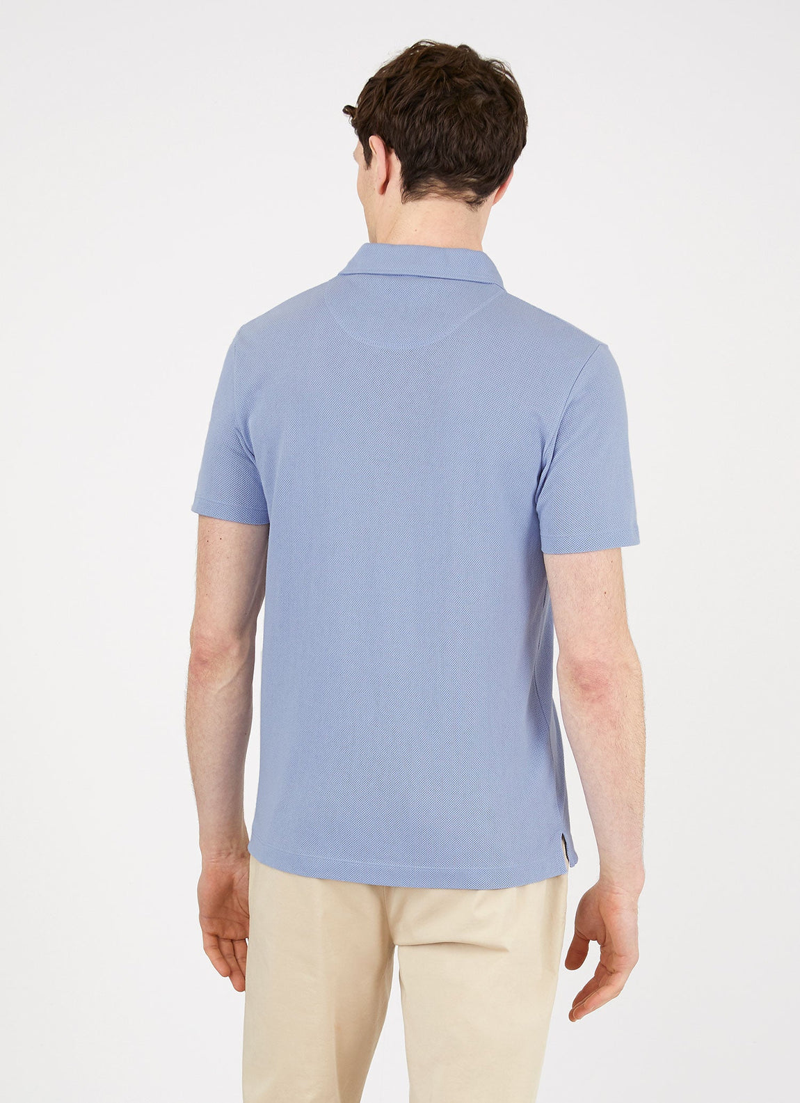 Men's Riviera Polo Shirt in Polar Blue