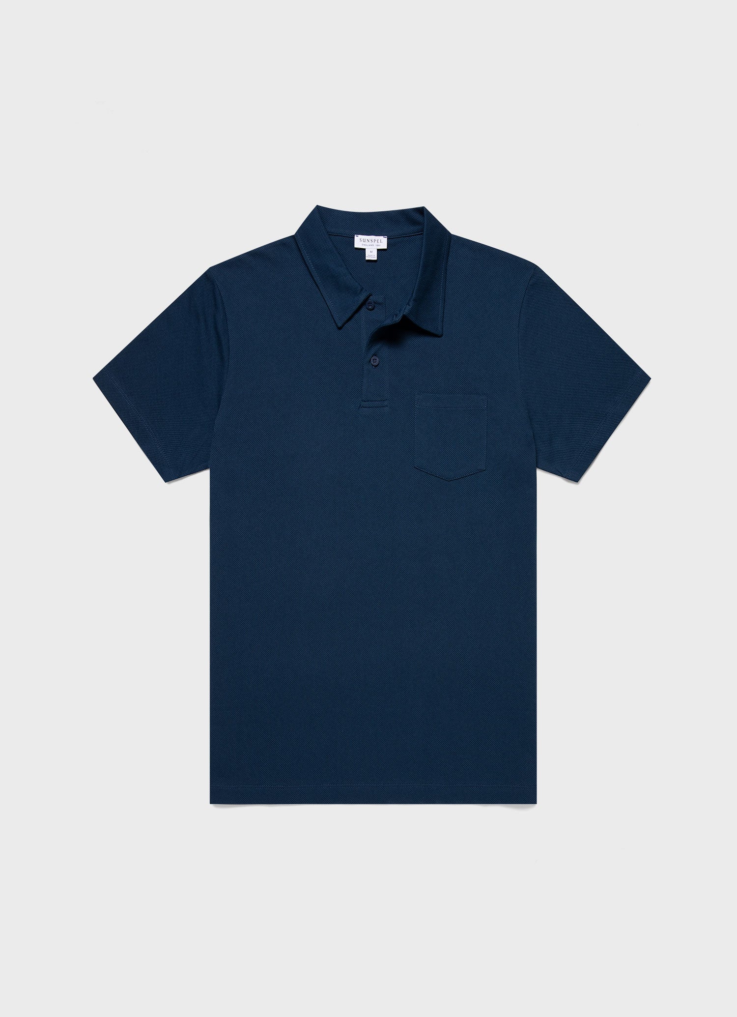 Men's Riviera Polo Shirt in Naval Blue