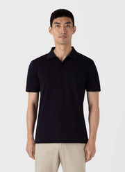 Men's Riviera Polo Shirt in Midnight Navy