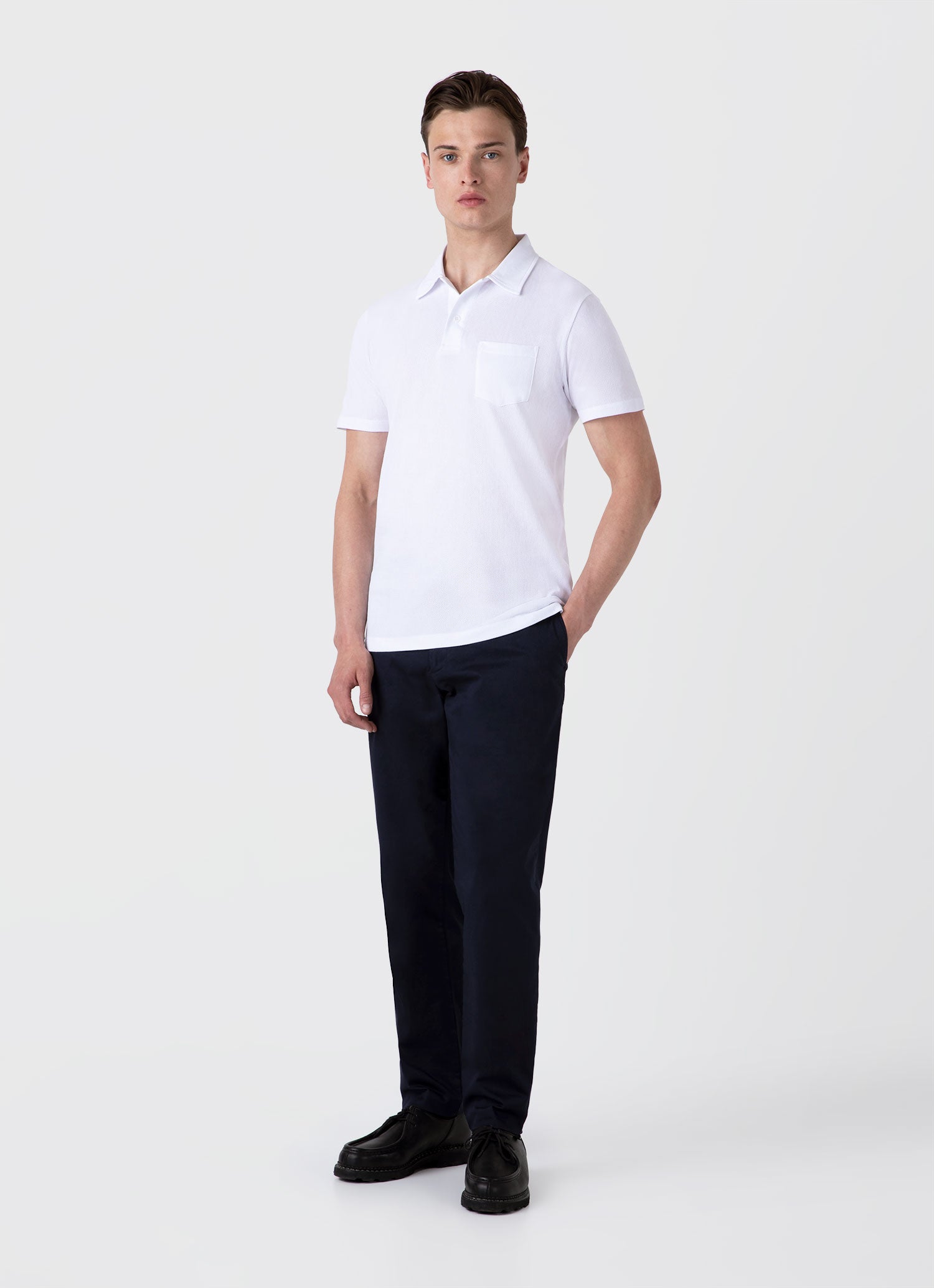 Men's Riviera Polo Shirt in White