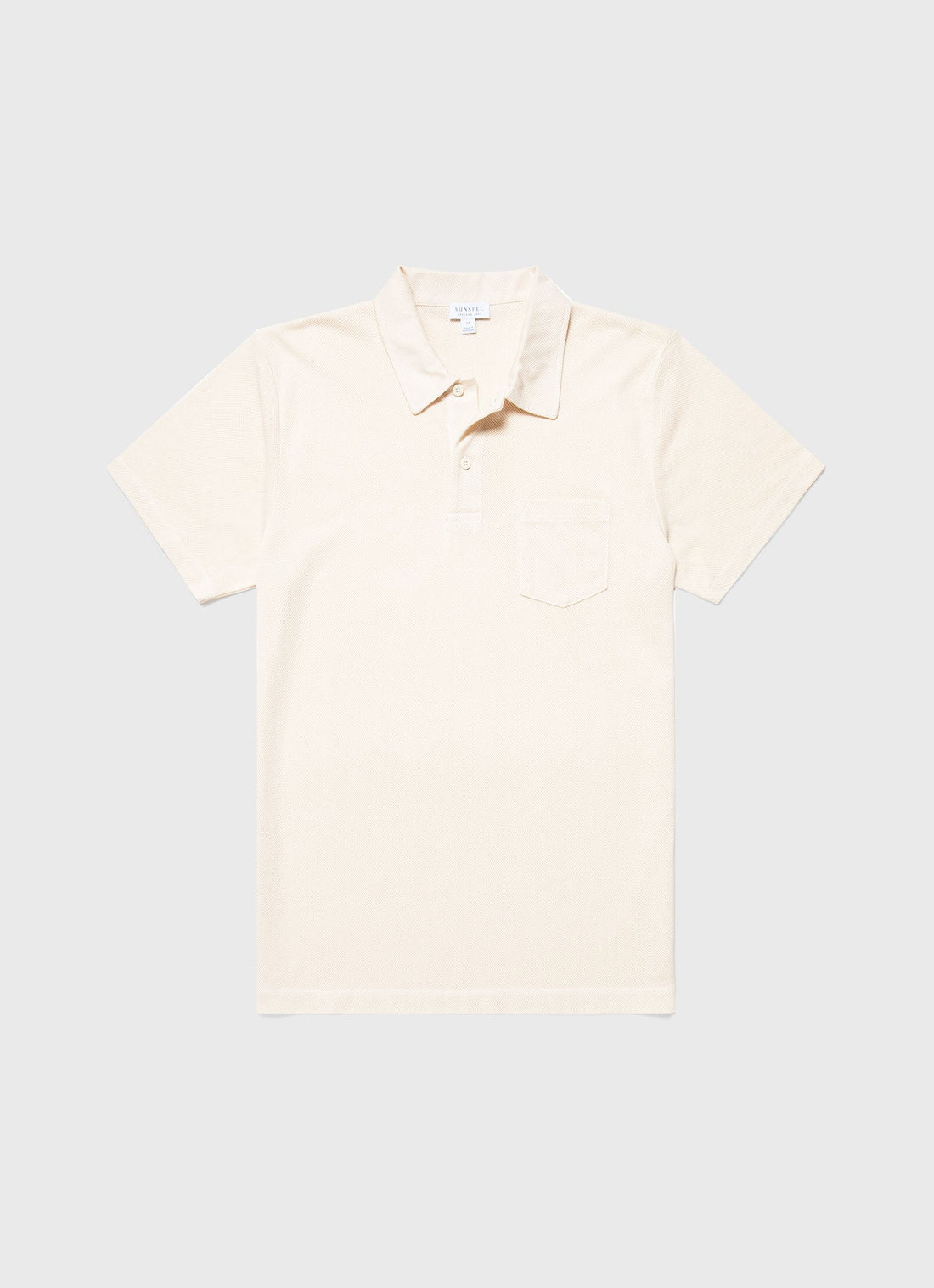 Men's Undyed Riviera Polo Shirt in Undyed