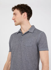 Men's DriRelease Active Polo Shirt in Grey Melange