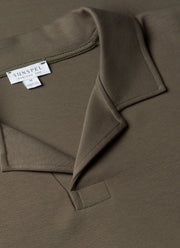 Men's Heavyweight Polo Shirt in Khaki