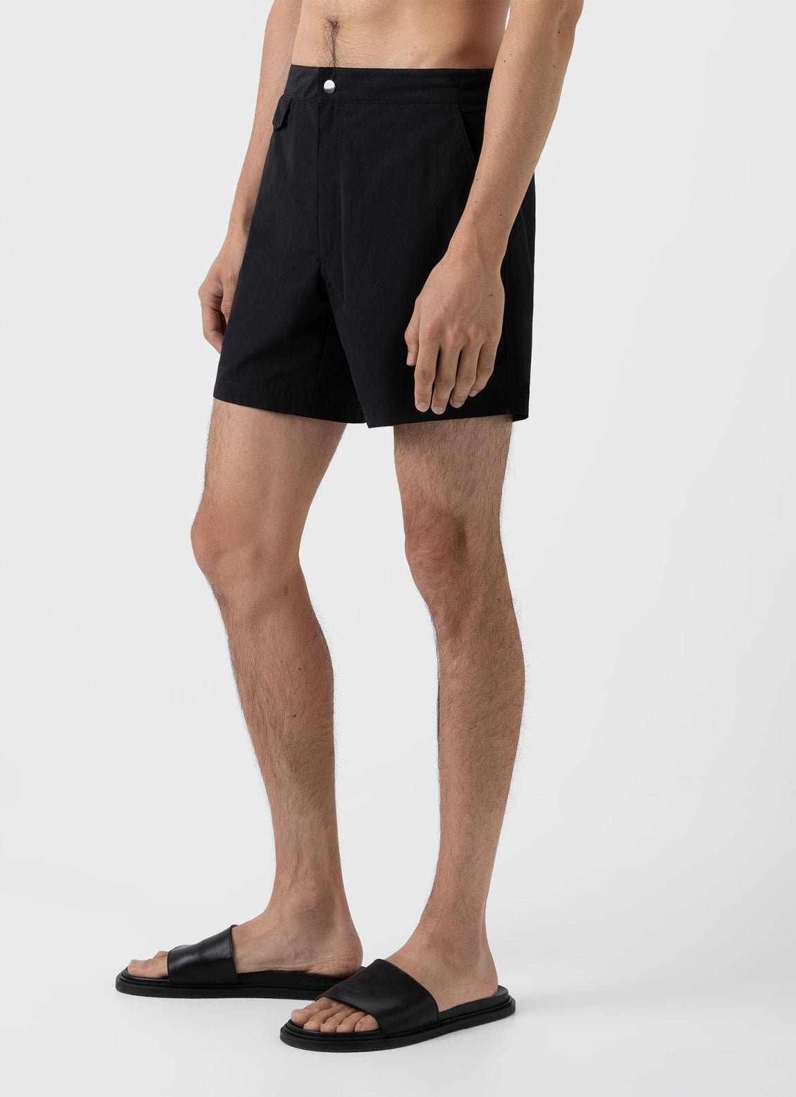 Men's Tailored Swim Short in Black