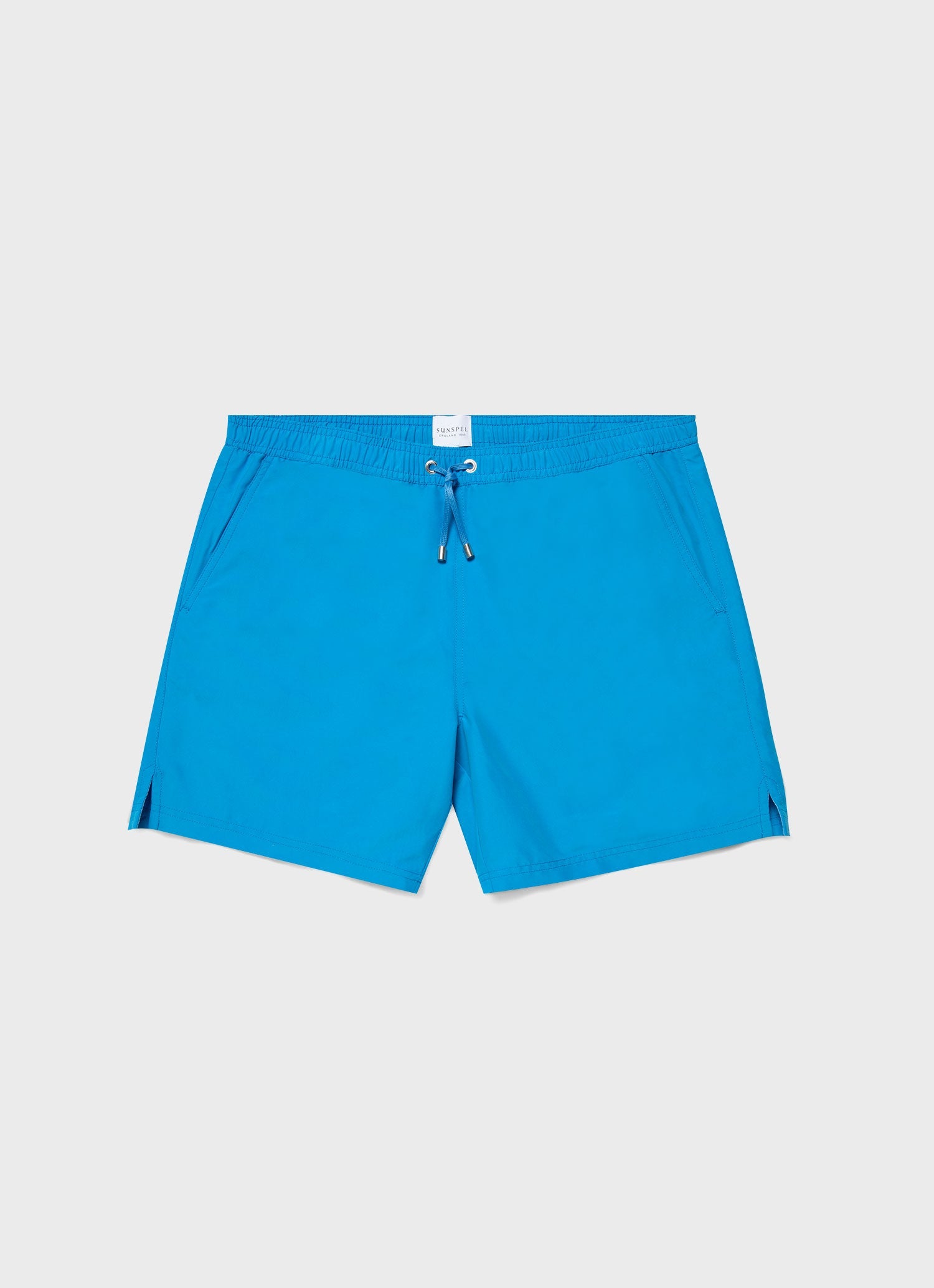 Men's Drawstring Swim Shorts in Turquoise