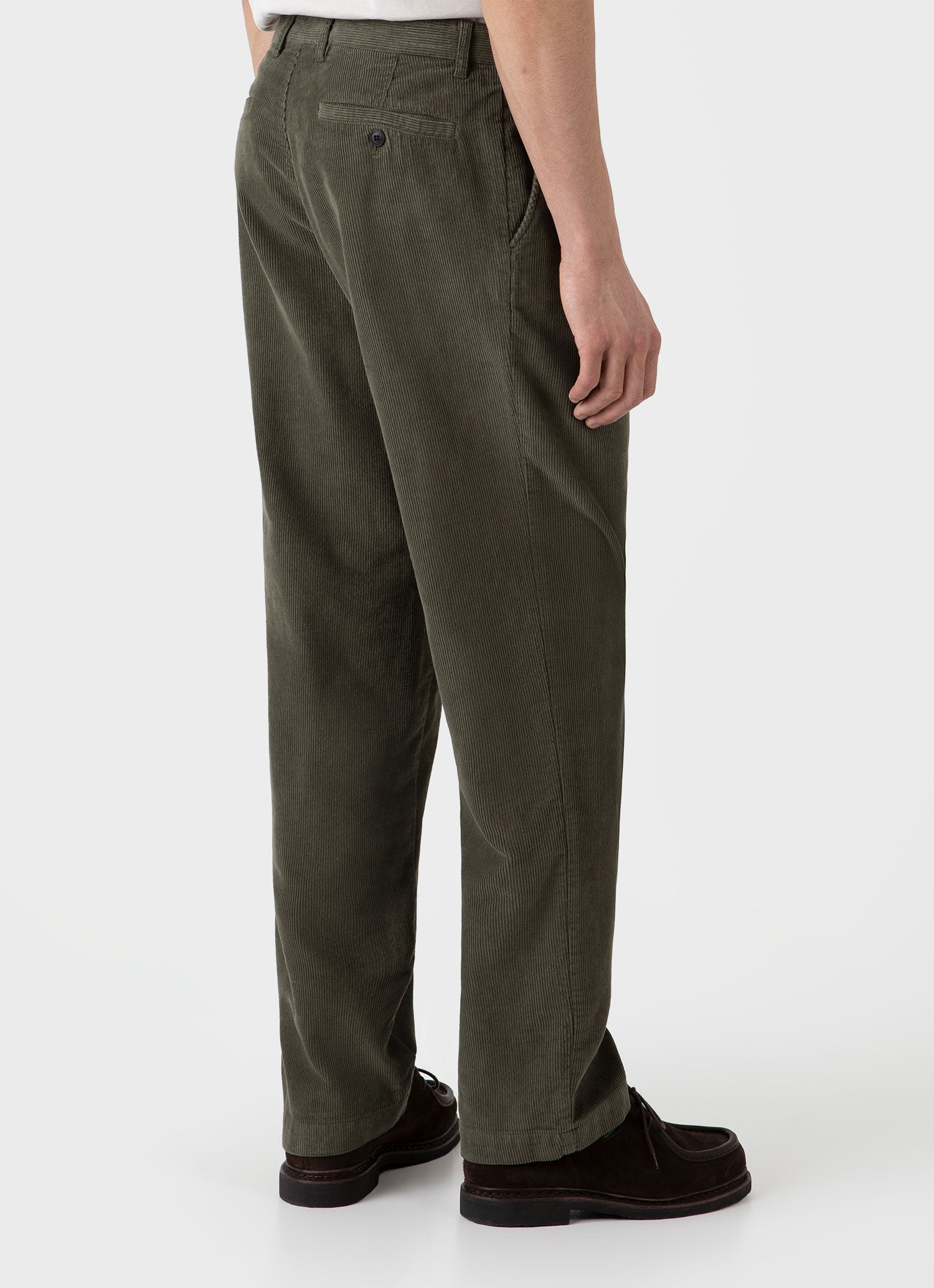 Men's Cord Chore Trouser in Khaki