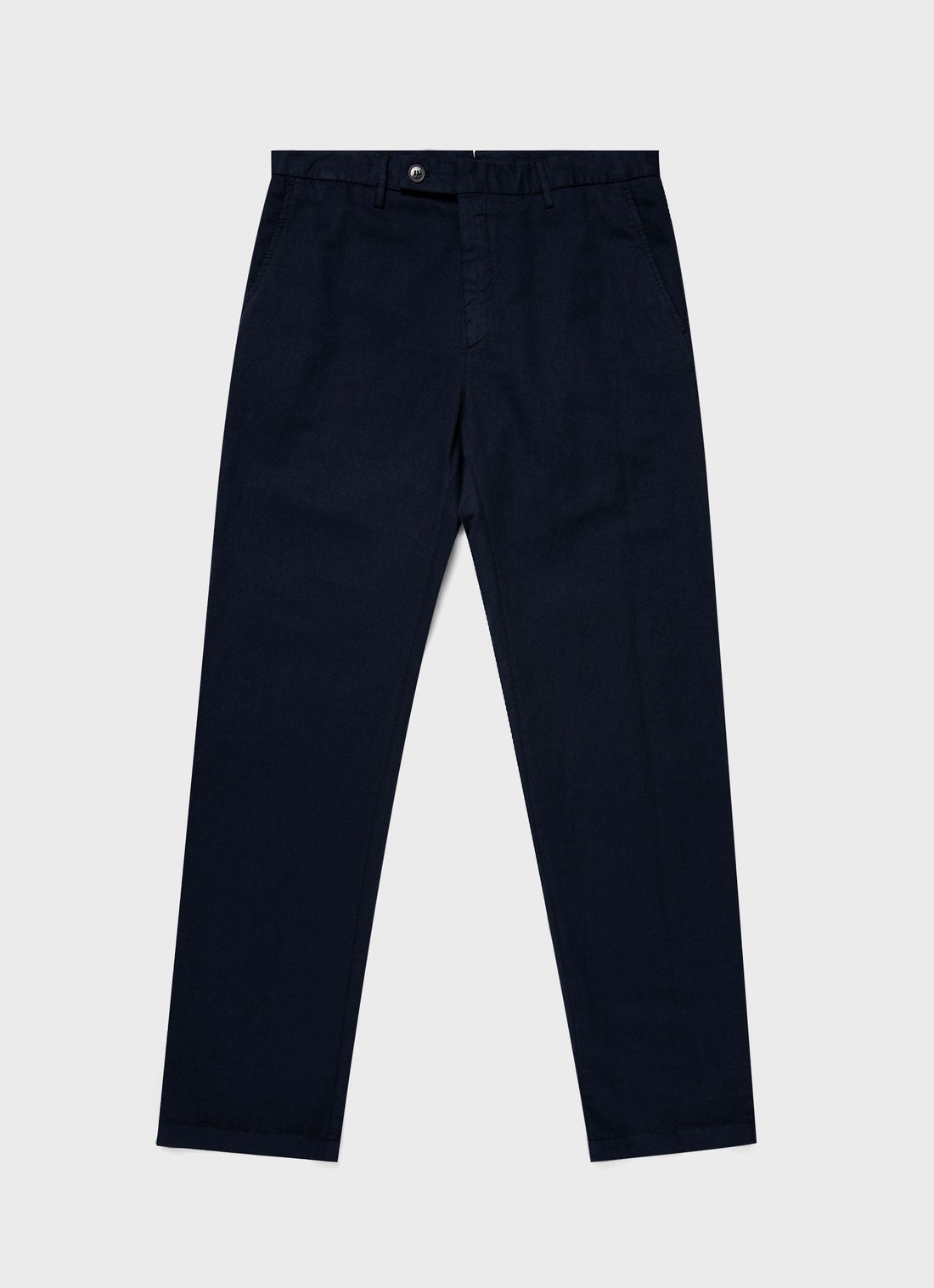 Men's Cotton Linen Trouser in Navy