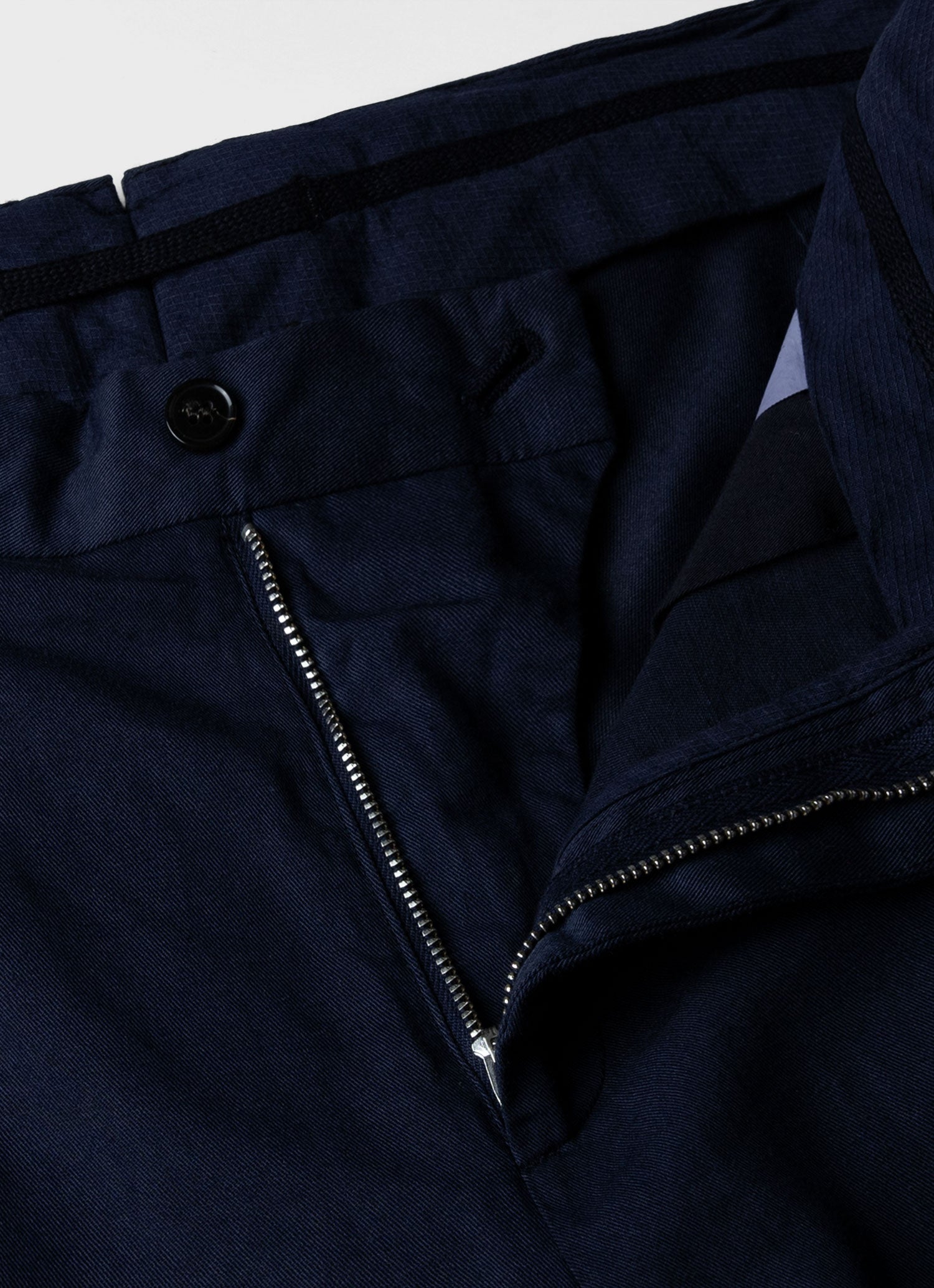 Men's Cotton Linen Trouser in Navy