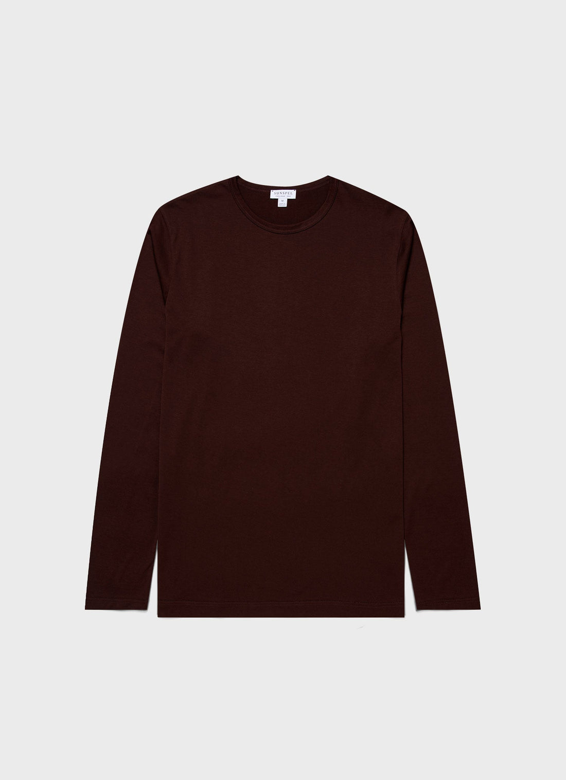 Men's Long Sleeve Classic T-shirt in Raisin