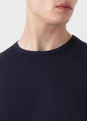 Men's Classic Long Sleeve T-shirt in Navy