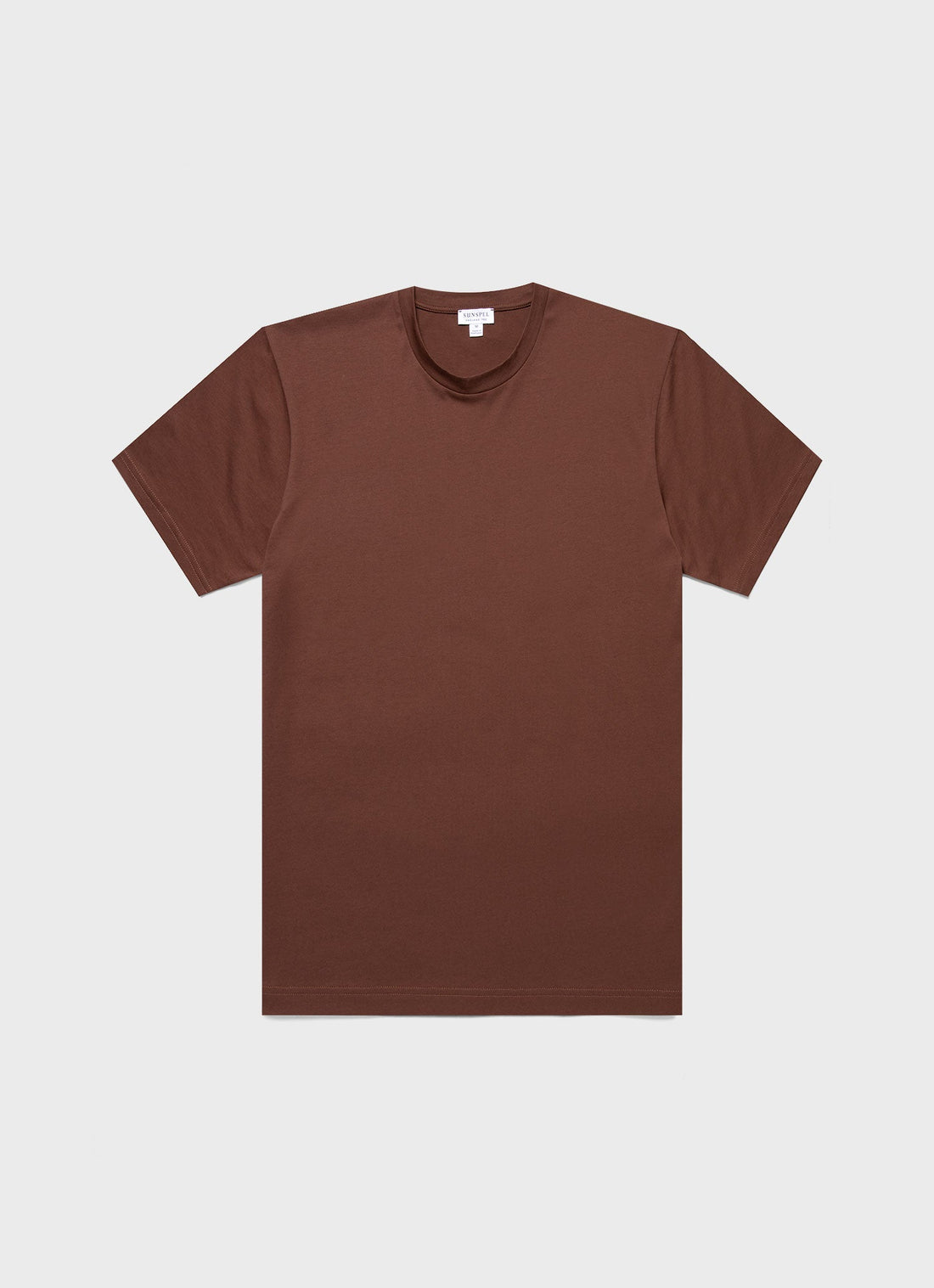 Men's Riviera Midweight T-shirt in Cocoa Brown