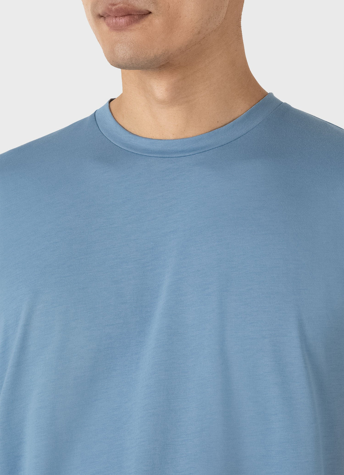 Men's Riviera Midweight T-shirt in Como Blue