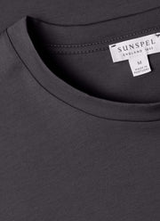 Men's Riviera Midweight T-shirt in Charcoal