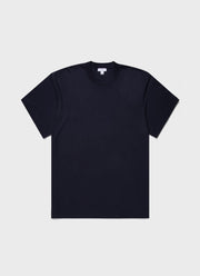 Men's Oversized Heavyweight T-shirt in Navy