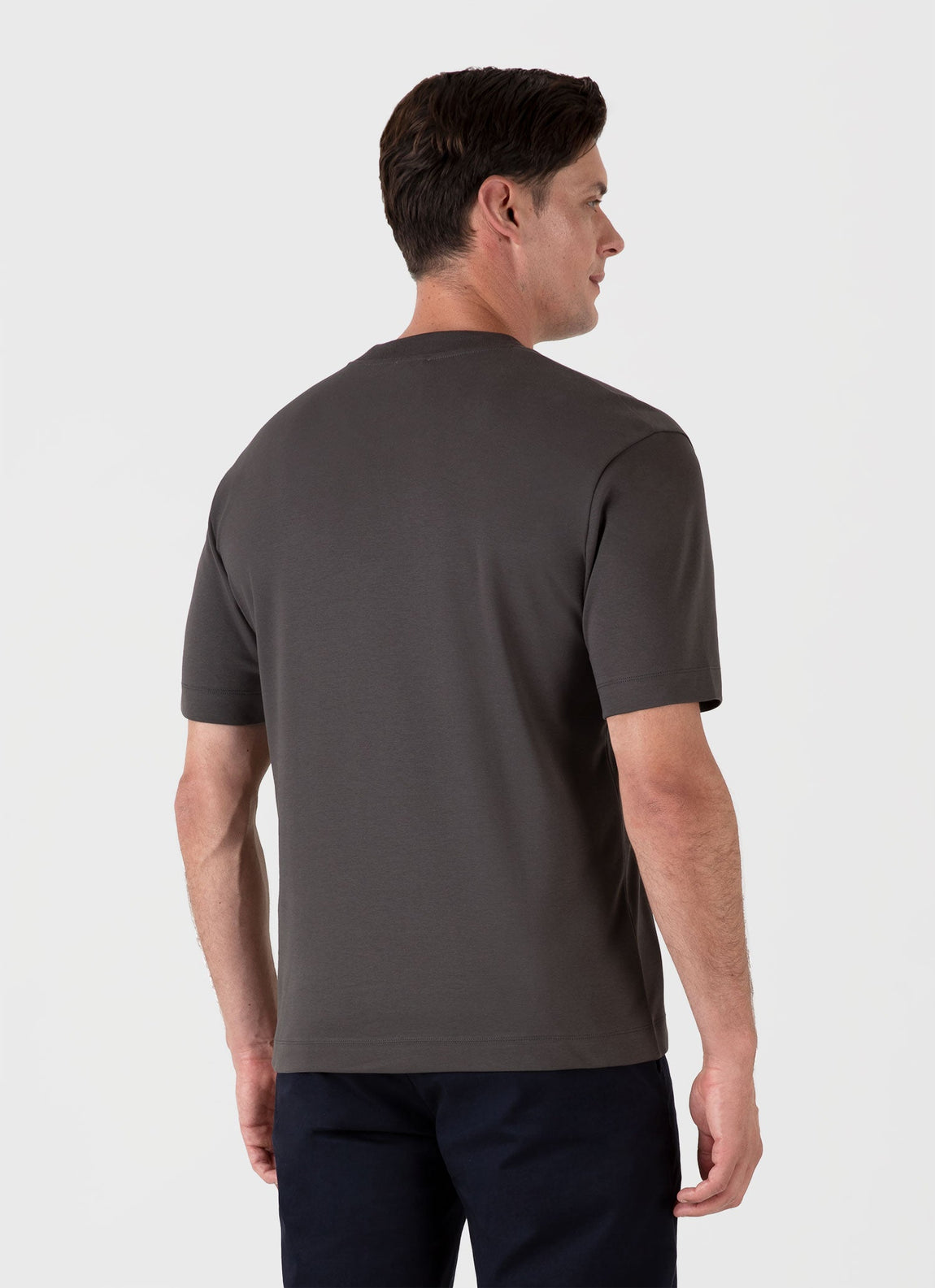 Men's Relaxed Fit Heavyweight T-shirt in Charcoal