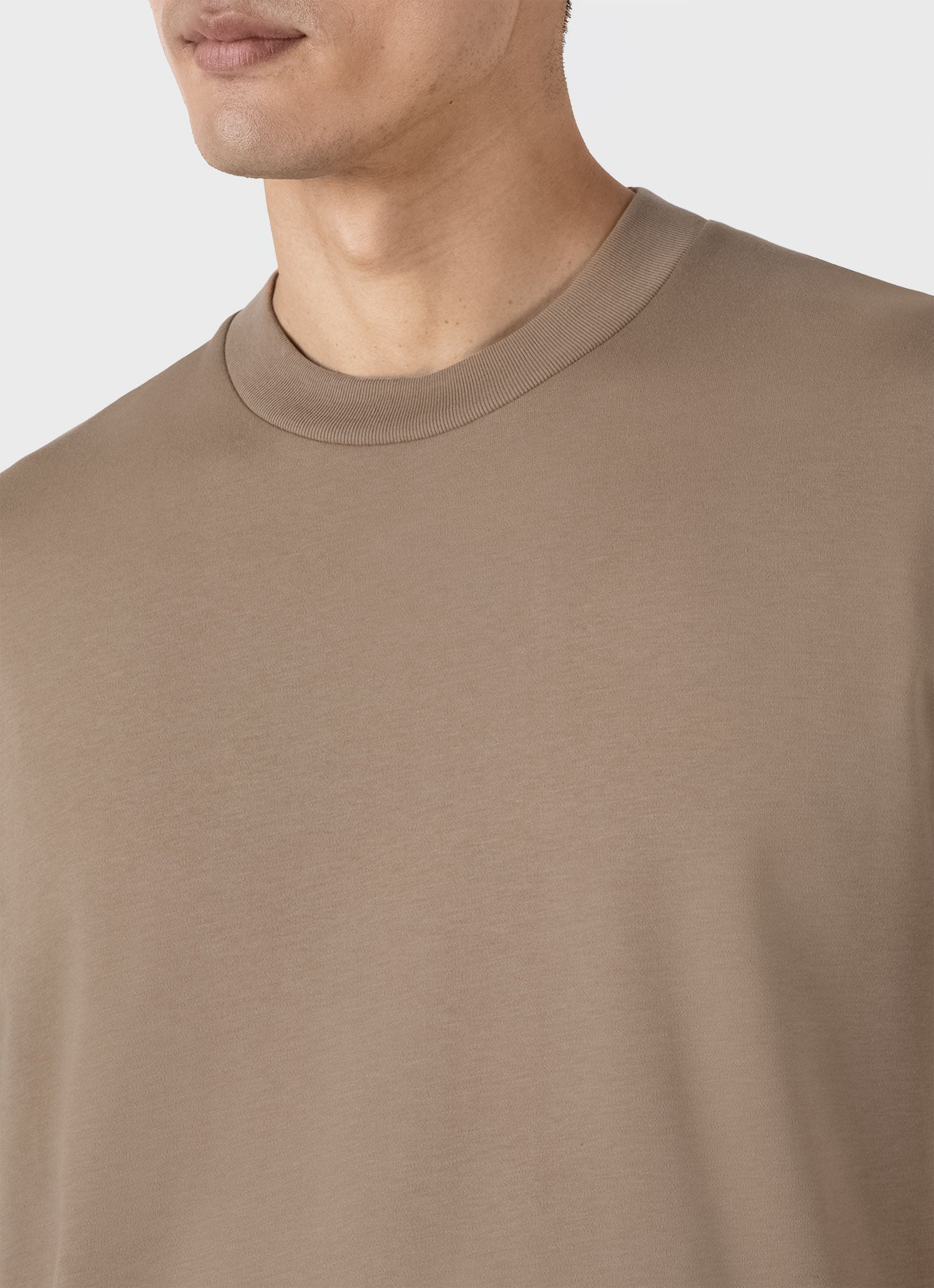 Men's Relaxed Fit Heavyweight T-shirt in Dark Stone