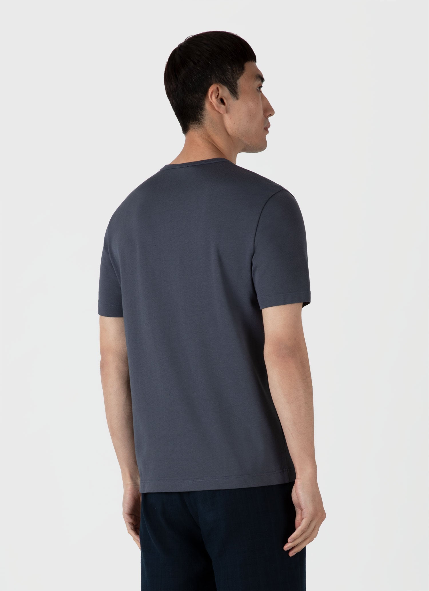 Men's Single Jersey T-shirt in Slate Blue