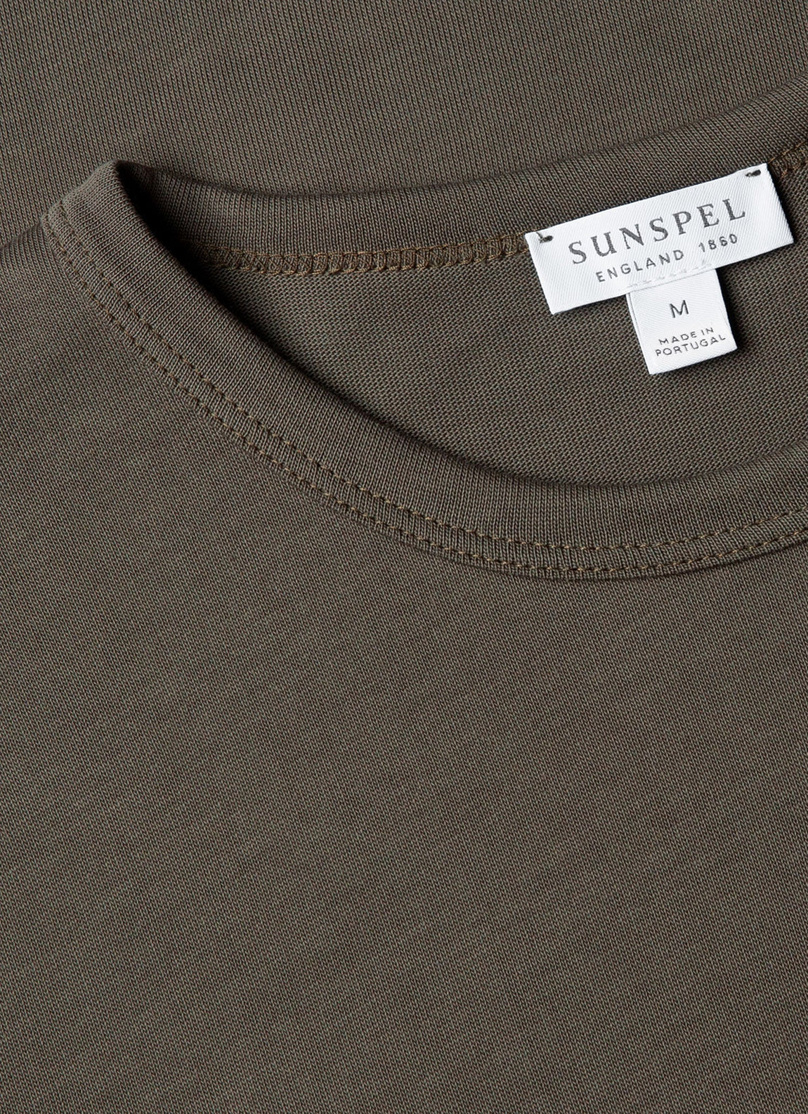 Men's Single Jersey T-shirt in Khaki