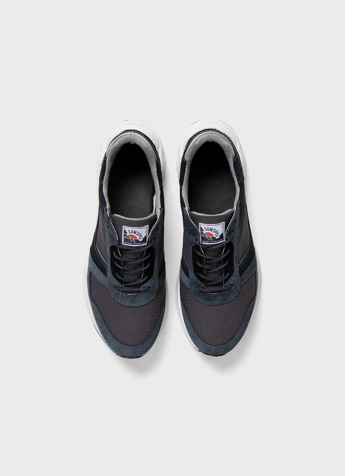 Men's Sunspel x Nigel Cabourn Sneaker in Navy