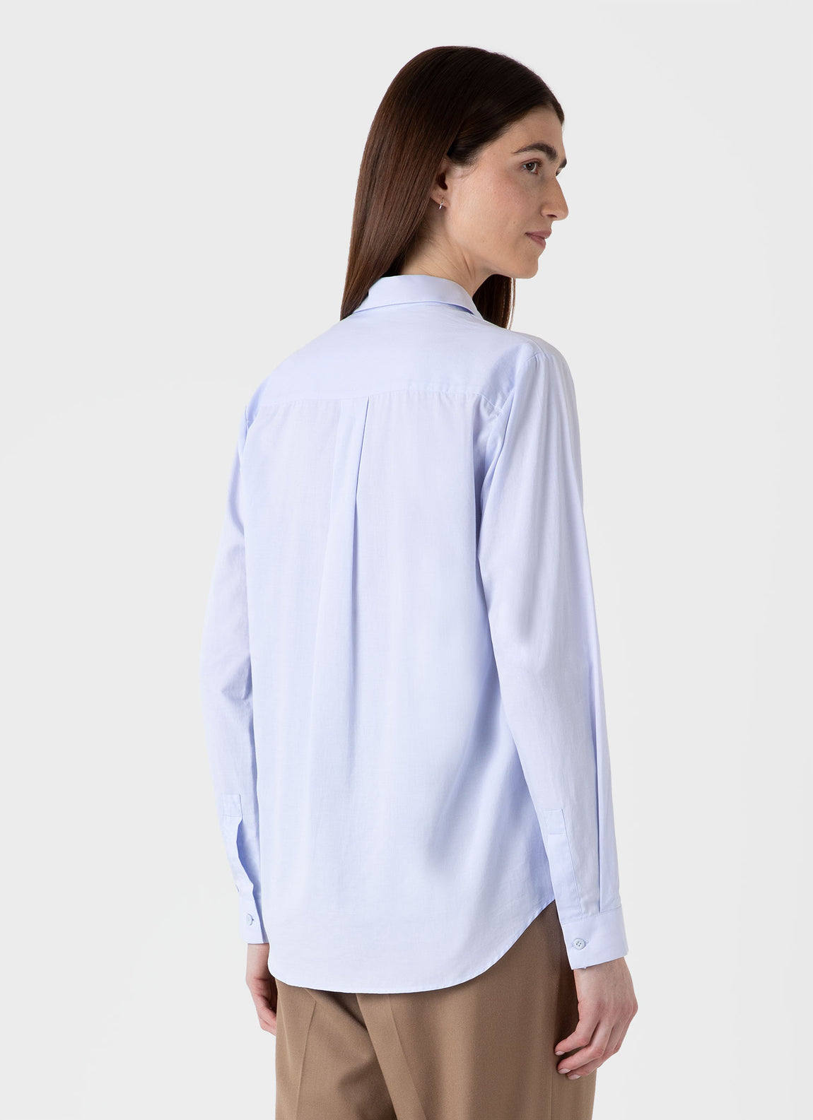 Women's Cotton Shirt in Blue