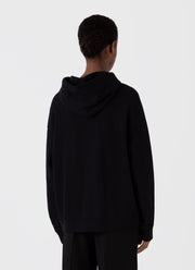 Women's Loopback Hoody in Black