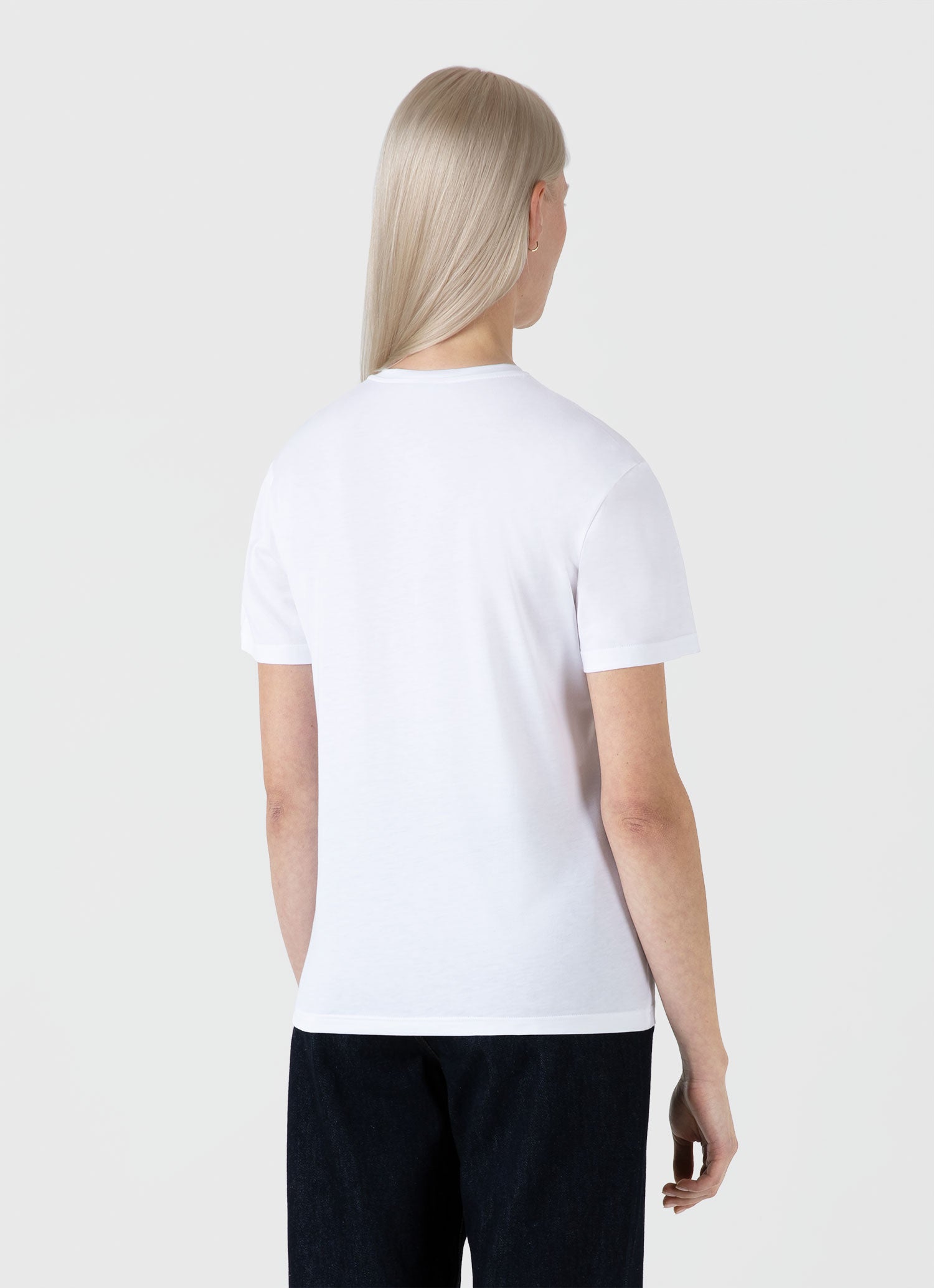 Women's Boy Fit T-shirt in White