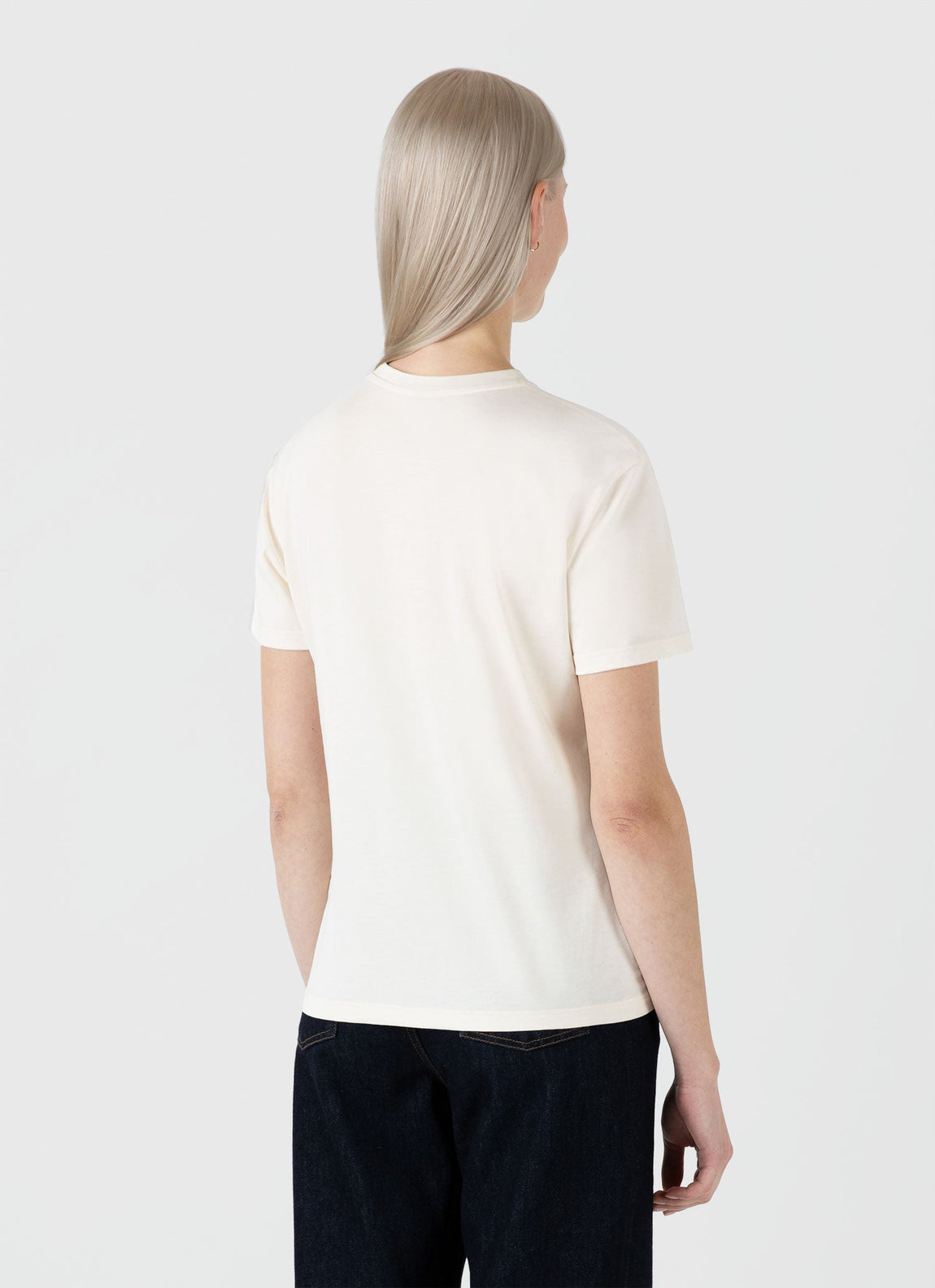 Women's Boy-Fit T-shirt in Undyed