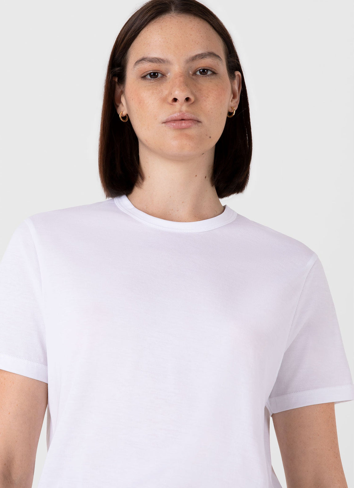 Women's Relaxed Fit T-shirt in White